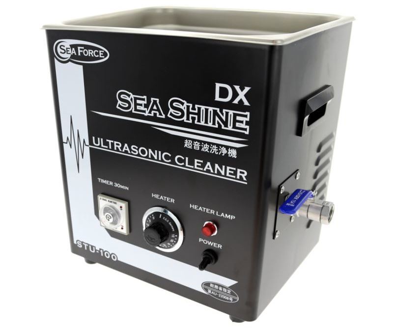 超音波洗浄器・シーシャインDX、洗浄機